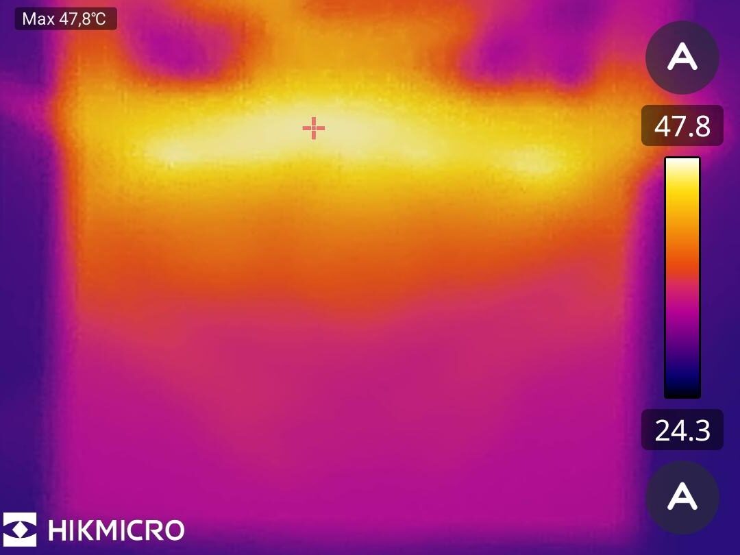 Temperatura maxima exterior Laptop ASUS ProArt P16 (H7606) - review