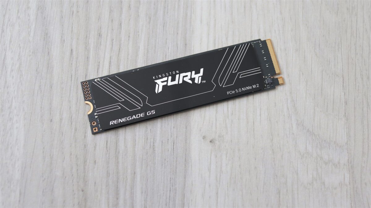 SSD Kingston Fury Renegade G5 2TB - review