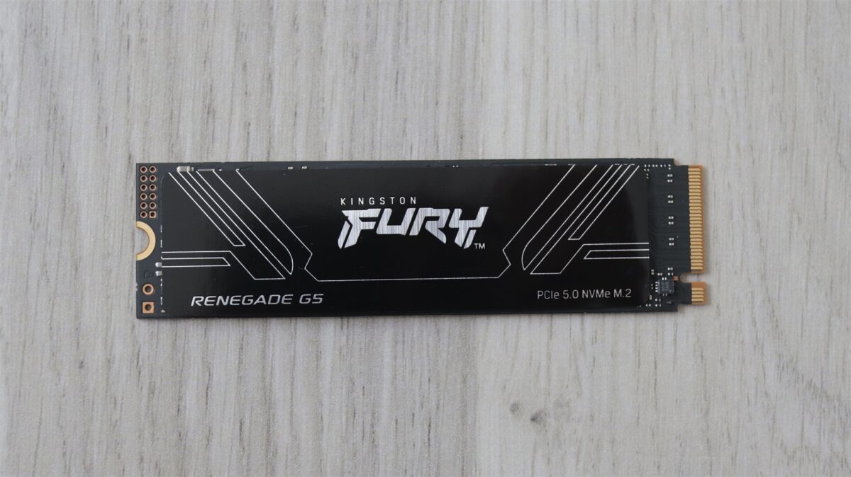 SSD Kingston Fury Renegade G5 2TB - review