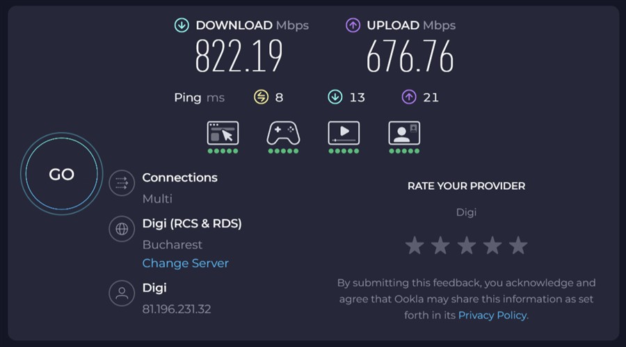 Viteze Wi-Fi laptop gaming ASUS ROG STRIX SCAR 16 2025