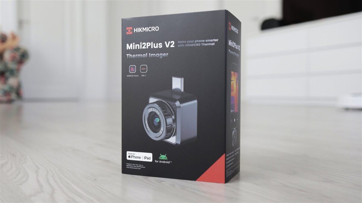 Camera termoviziune pentru smartphone HIKMICRO Mini2Plus V2 - review