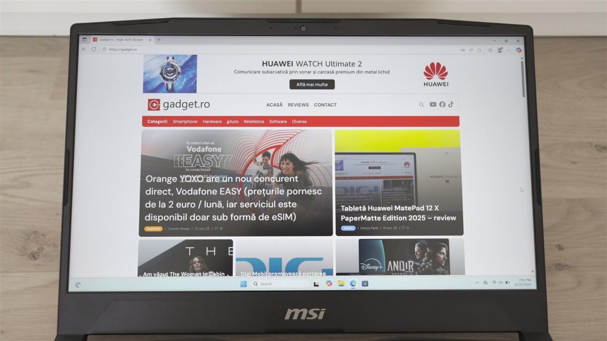 Laptop gaming MSI Katana 15 HX B14W