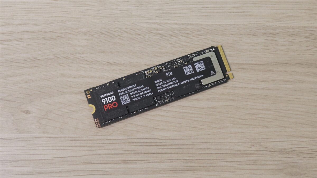 SSD Samsung 9100 PRO 8TB - review
