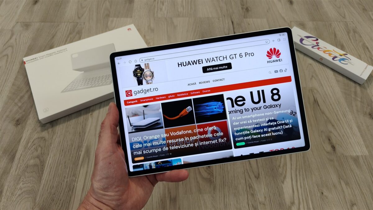 Tableta Huawei MatePad 12 X PaperMatte Edition - primele impresii