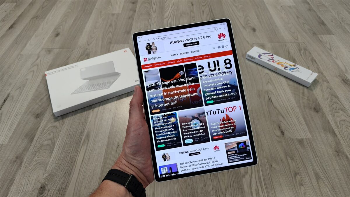 Tableta Huawei MatePad 12 X PaperMatte Edition - primele impresii