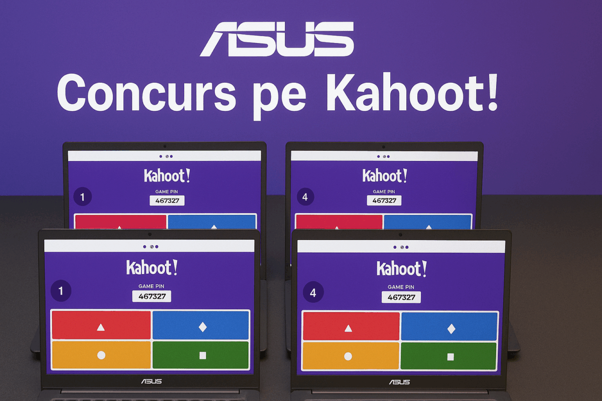 Competiție pe Kahoot! cu premii de 20.000 lei de la ASUS pentru ...