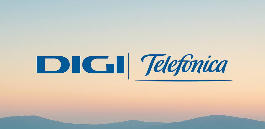 Un nou gigant telecom în România? Compania spaniolă Telefónica vrea să se extindă în Europa şi se gândeşte să cumpere DIGI pentru 3.8 miliarde de euro