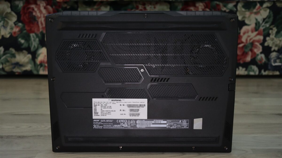 Laptop gaming Acer Nitro 16 AI (AN16-61) - prezentare