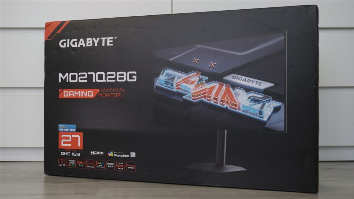 Monitor OLED de gaming GIGABYTE MO27Q28G - review