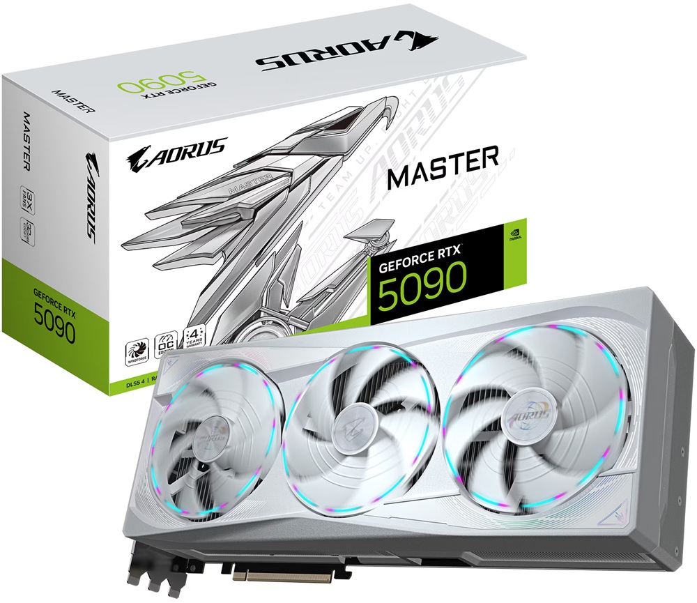 Placa video AORUS GeForce RTX 5090 MASTER ICE
