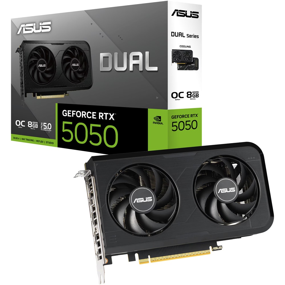 Placa video ASUS Dual GeForce RTX 5050 OC Edition