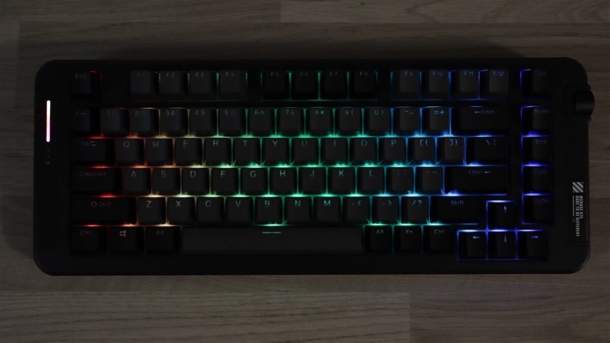 Tastatura gaming wireless MCHOSE X75 TKL - review