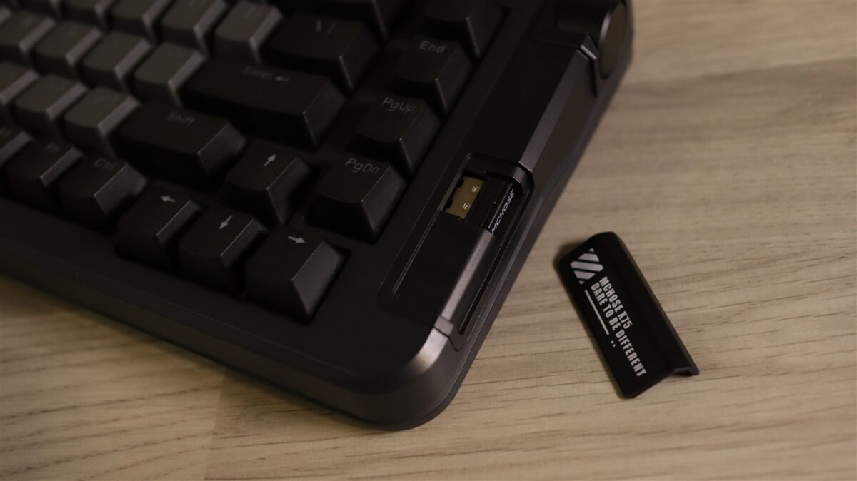 Tastatura gaming wireless MCHOSE X75 TKL - review