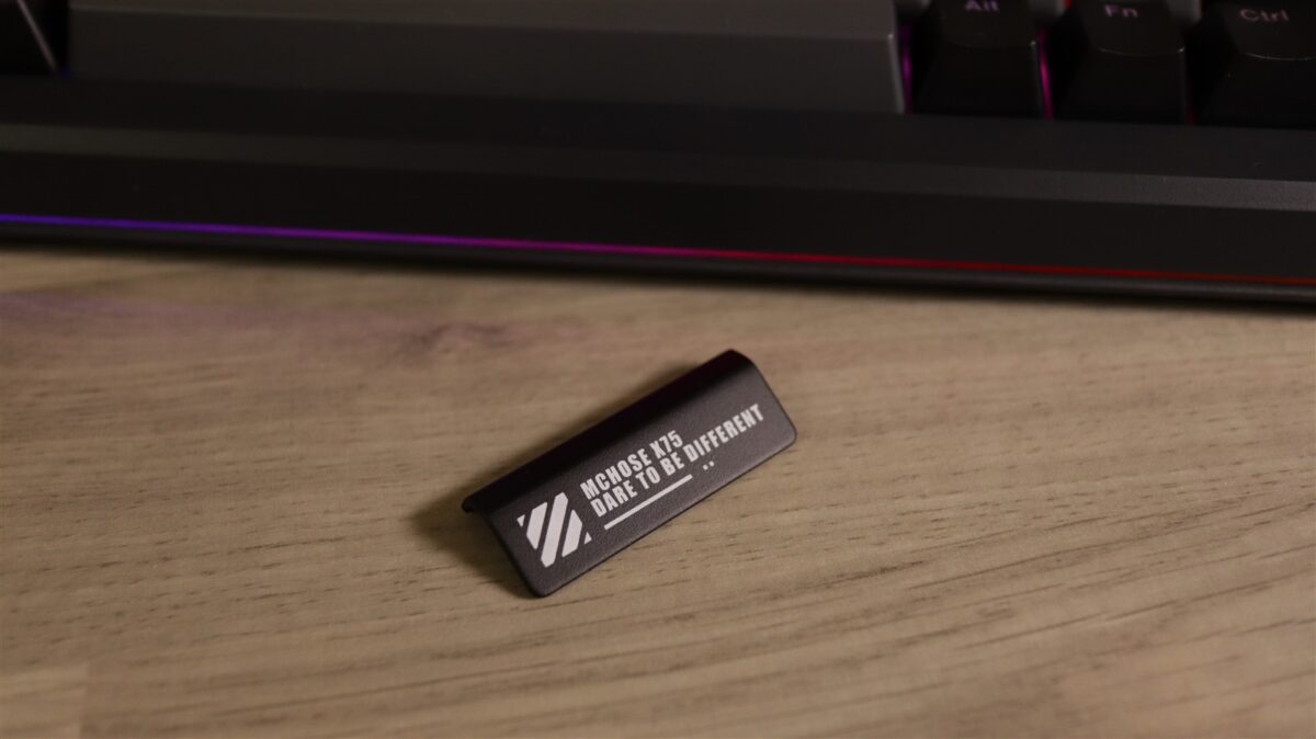 Tastatura gaming wireless MCHOSE X75 TKL - review