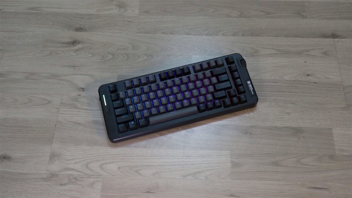 Tastatura gaming wireless MCHOSE X75 TKL - review