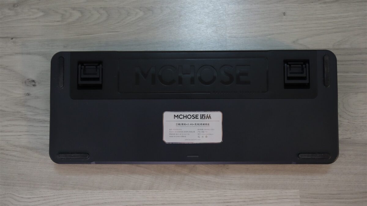 Tastatura gaming wireless MCHOSE X75 TKL - review