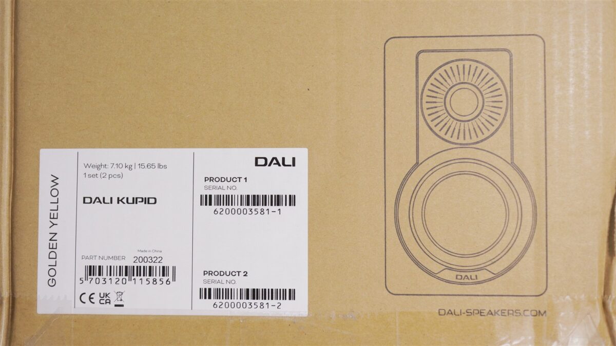 Boxe pasive DALI Kupid - review