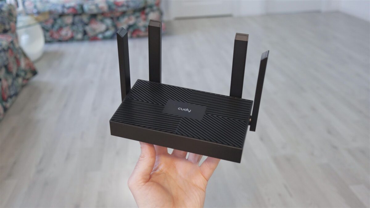 Router wireless Cudy WR1500 - review