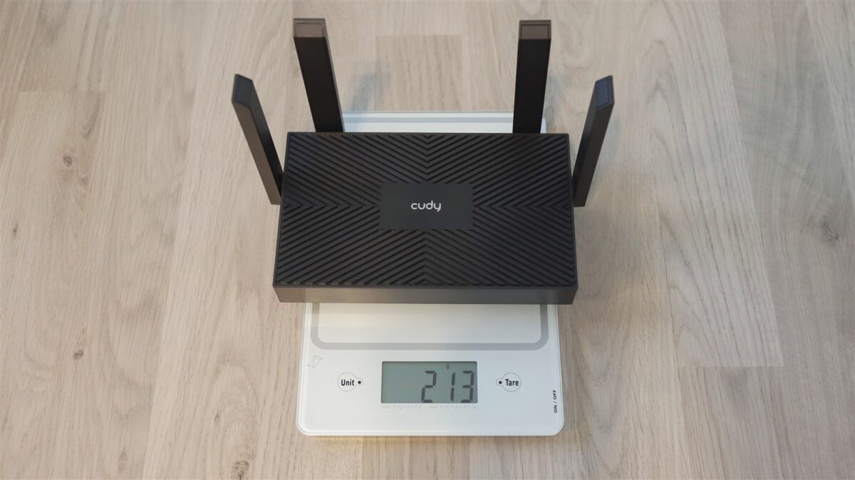Router wireless Cudy WR1500 - review