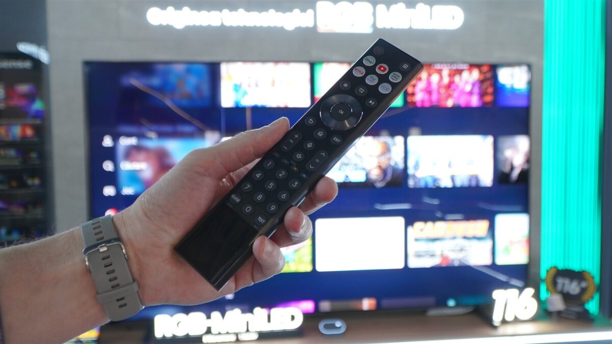 Telecomanda Smart TV Hisense RGB-MiniLED 116UXQ