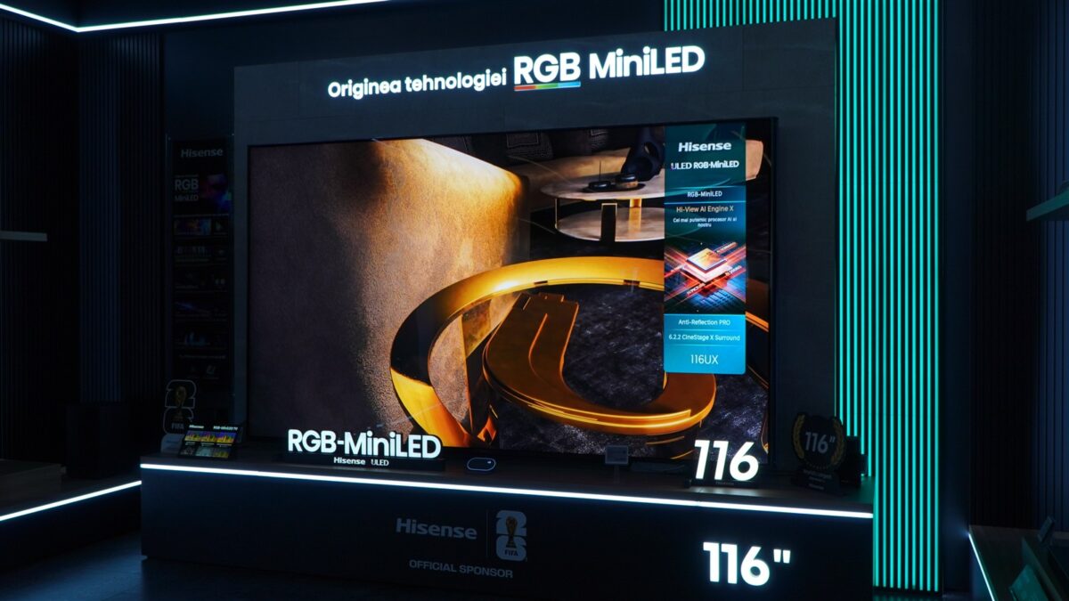 Smart TV Hisense RGB-MiniLED 116UXQ - review