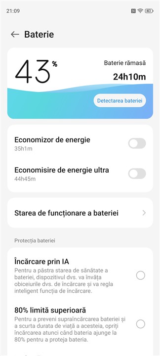 Autonomie ZTE nubia Air