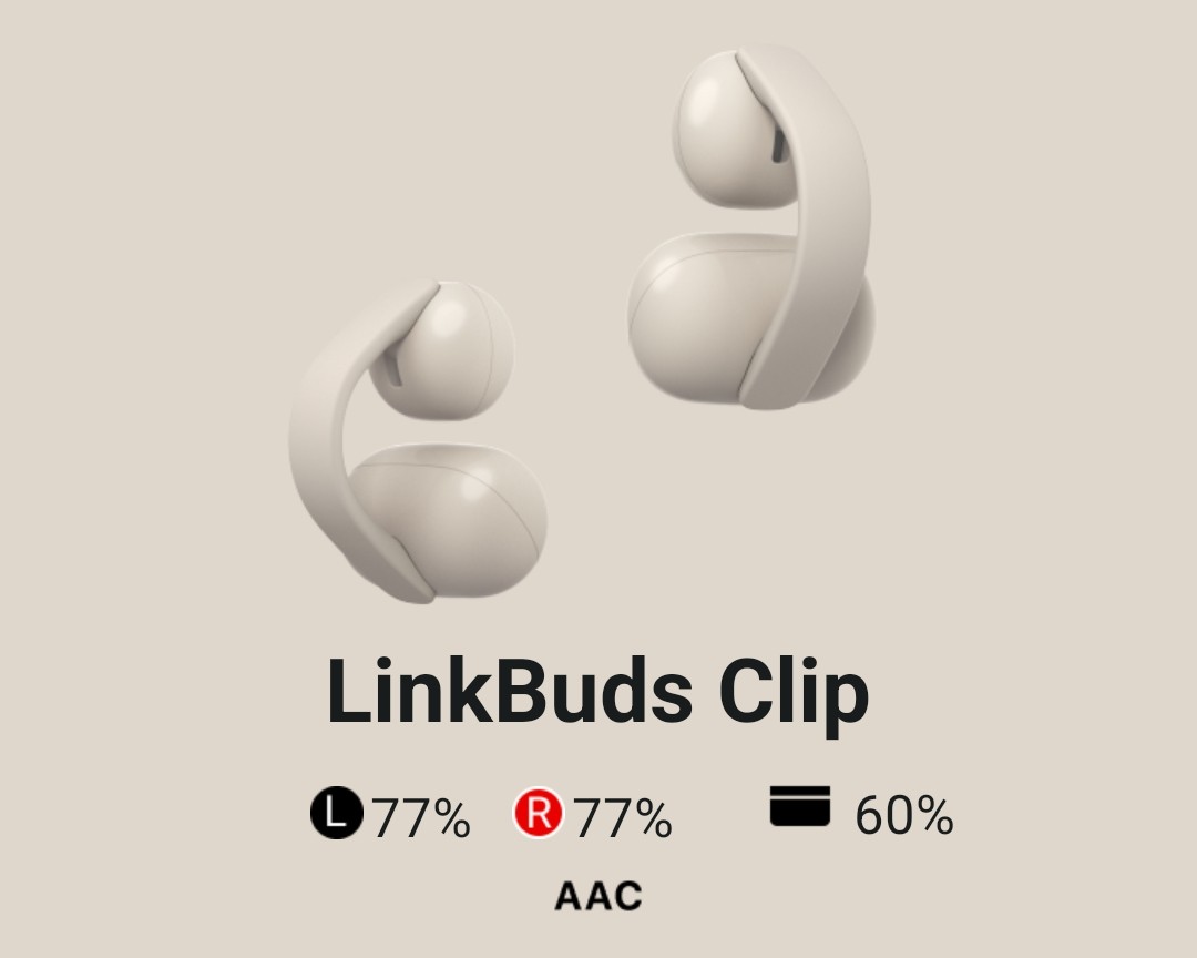 Autonomie casti Sony FreeBuds Clip