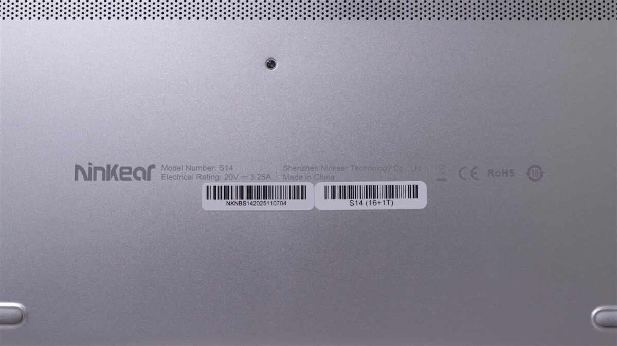Laptop Ninkear S14 - review