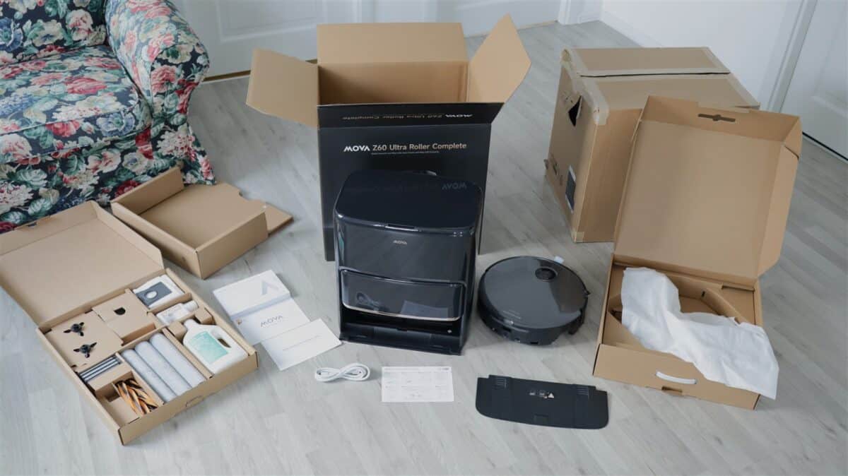 Aspirator robot cu mop MOVA Z60 Ultra Roller Complete - review