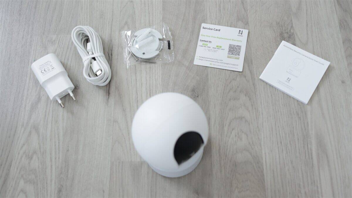 Camera de supraveghere interio ANONA PANO 4K UHD - review