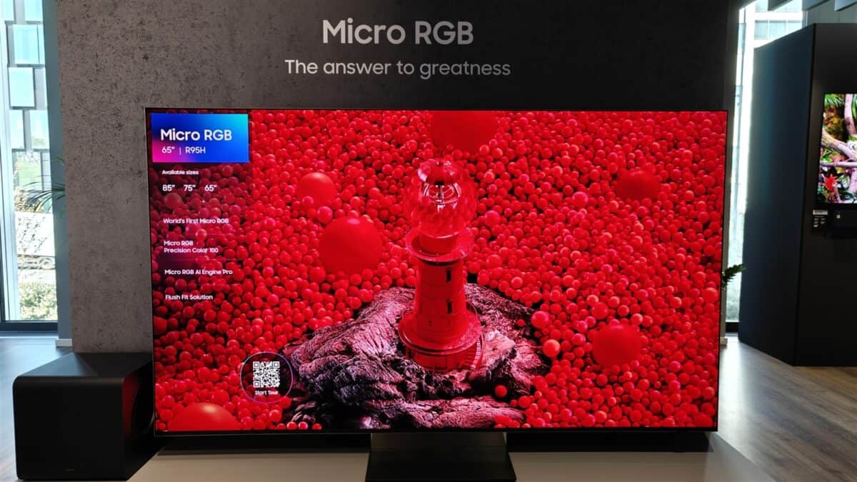 Noile televizoare Samsung Micro RGB la Inside Samsung 2026