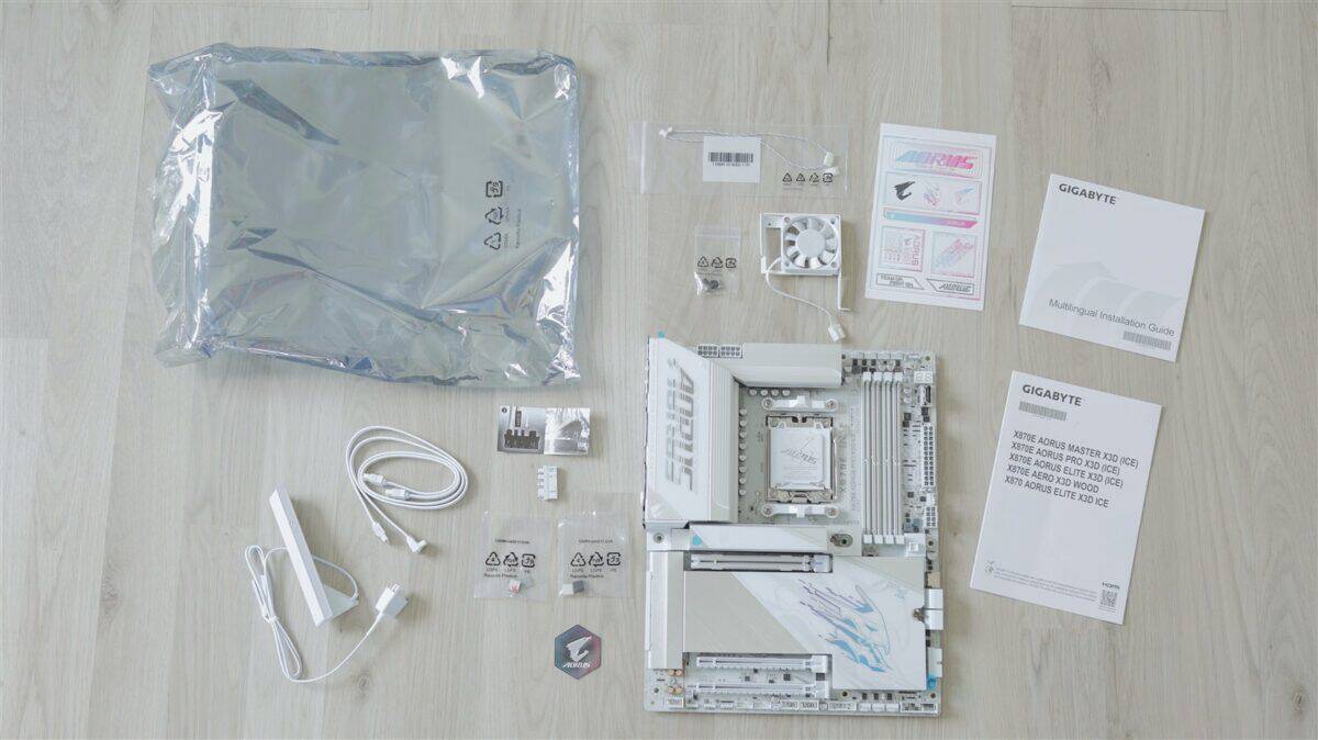 Placa de baza GIGABYTE X870E AORUS PRO X3D ICE - review