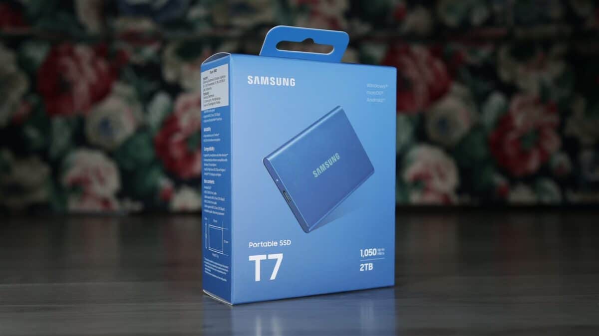 SSD extern Samsung T7 2TB - review