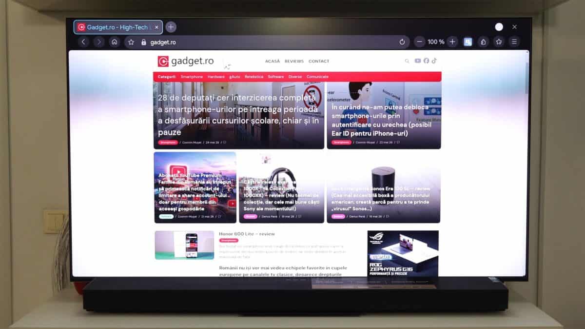Smart TV Samsung Micro RGB 65R95H - review