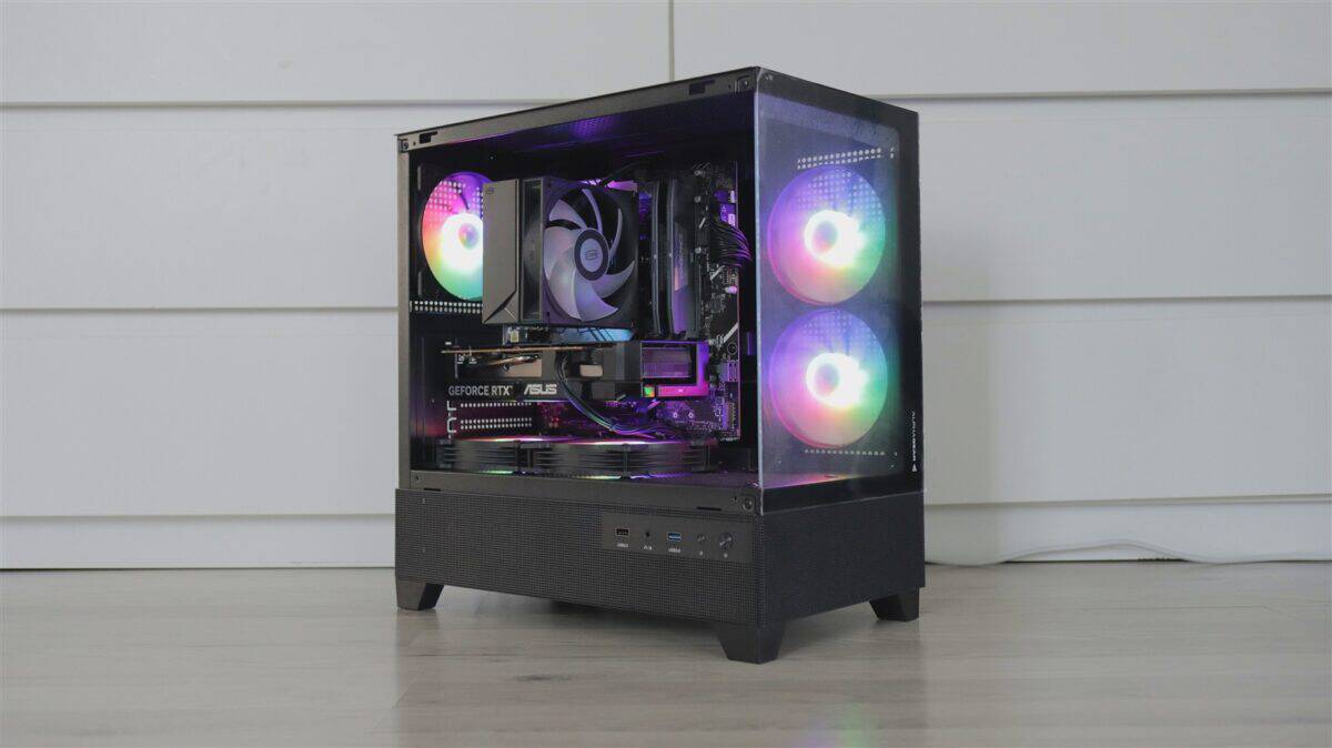 PC gaming BALAUR Epic Powered by ASUS de la PC Garage - review