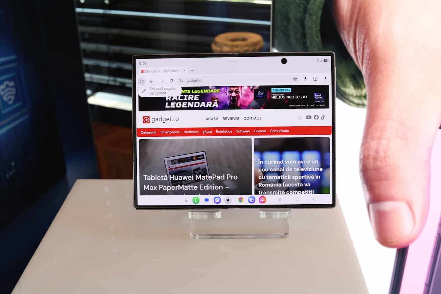 Samsung Galaxy Z Fold8 - cel mai ușor Fold de până acum, într-un format gândit pentru conținut