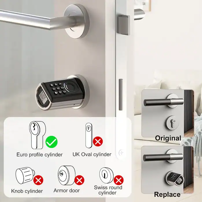 welock smart lock cylinder touca51
