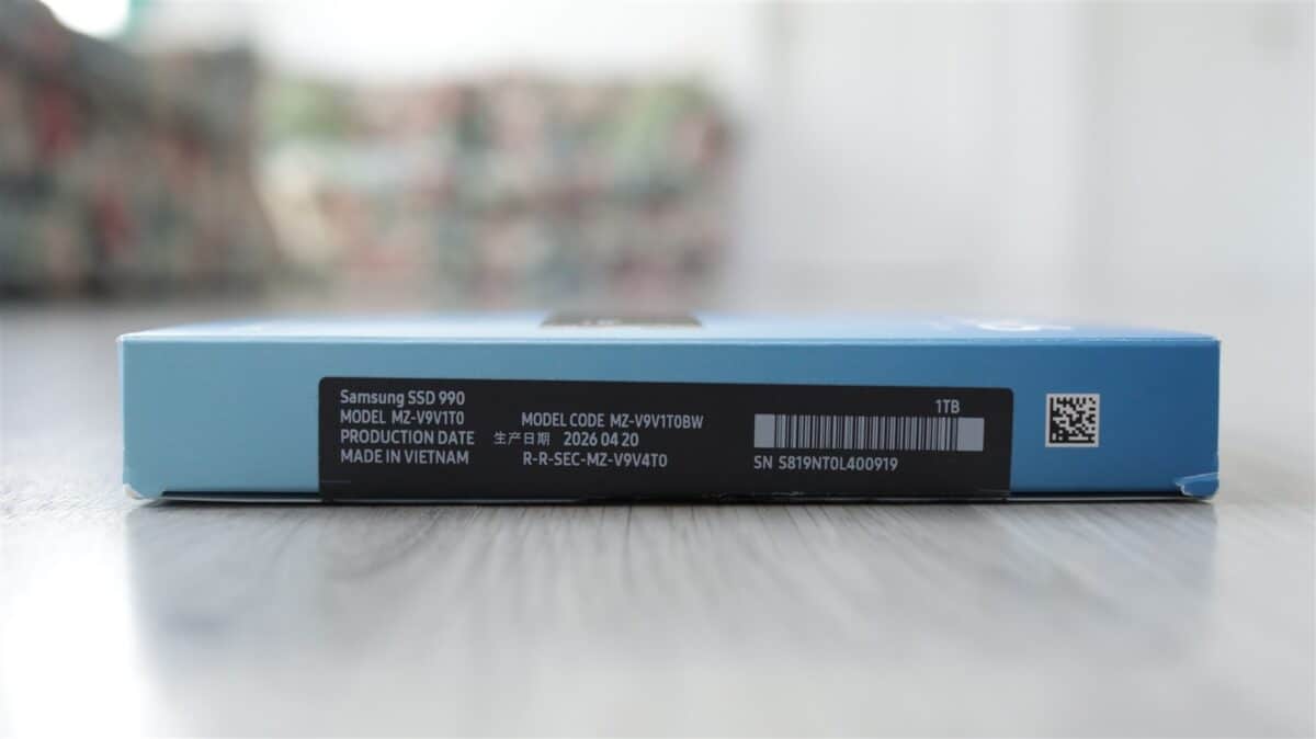SSD Samsung 990 - review