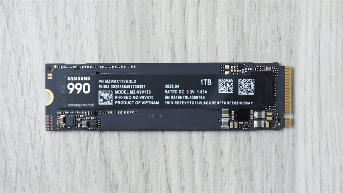 SSD Samsung 990 - review
