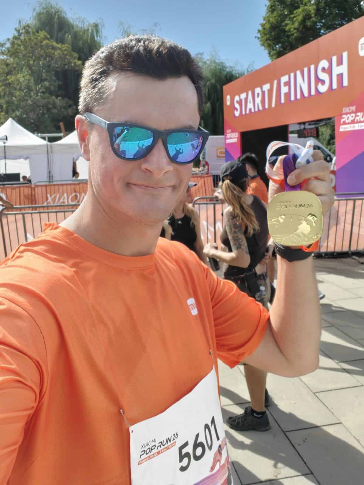 Sfarsitul cursei 5km Xiaomi Pop Run Praga 2026