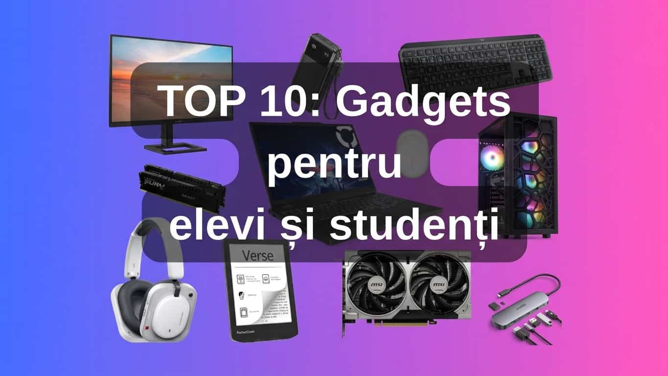TOP 10: Gadgets de care ai nevoie la început de an școlar / universitar