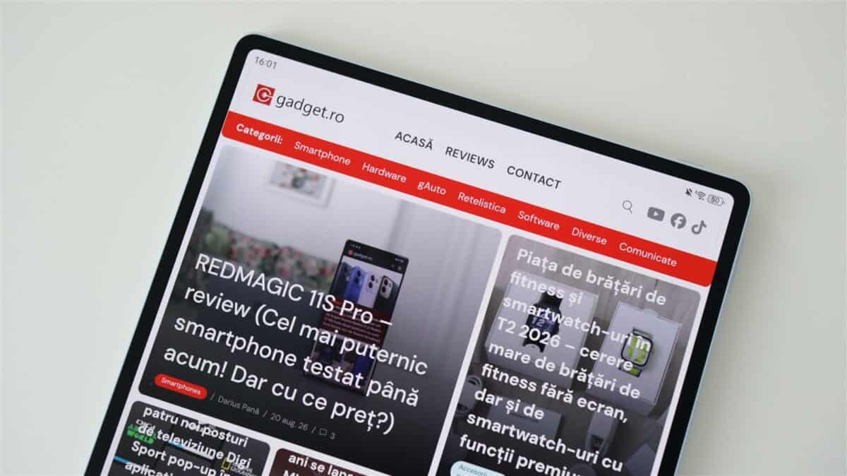 Tableta Huawei MatePad Air PaperMatte Edition - review