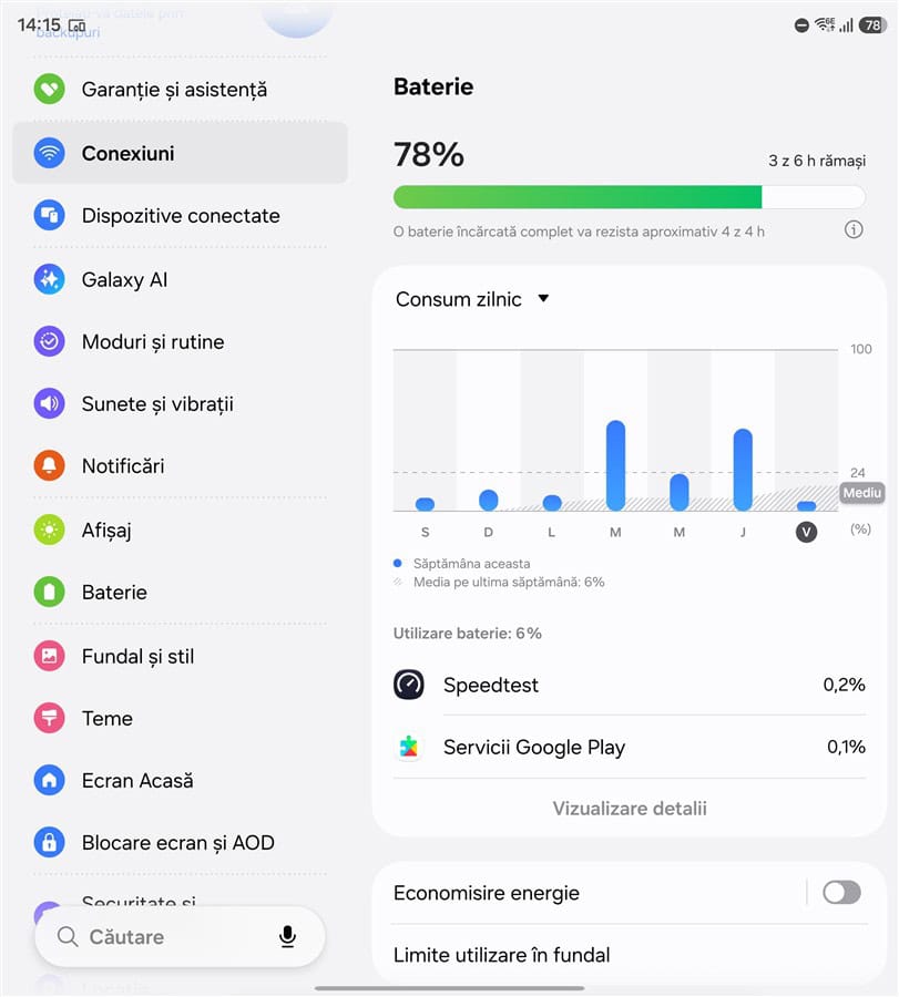 Autonomie Samsung Galaxy Z Fold8 Ultra