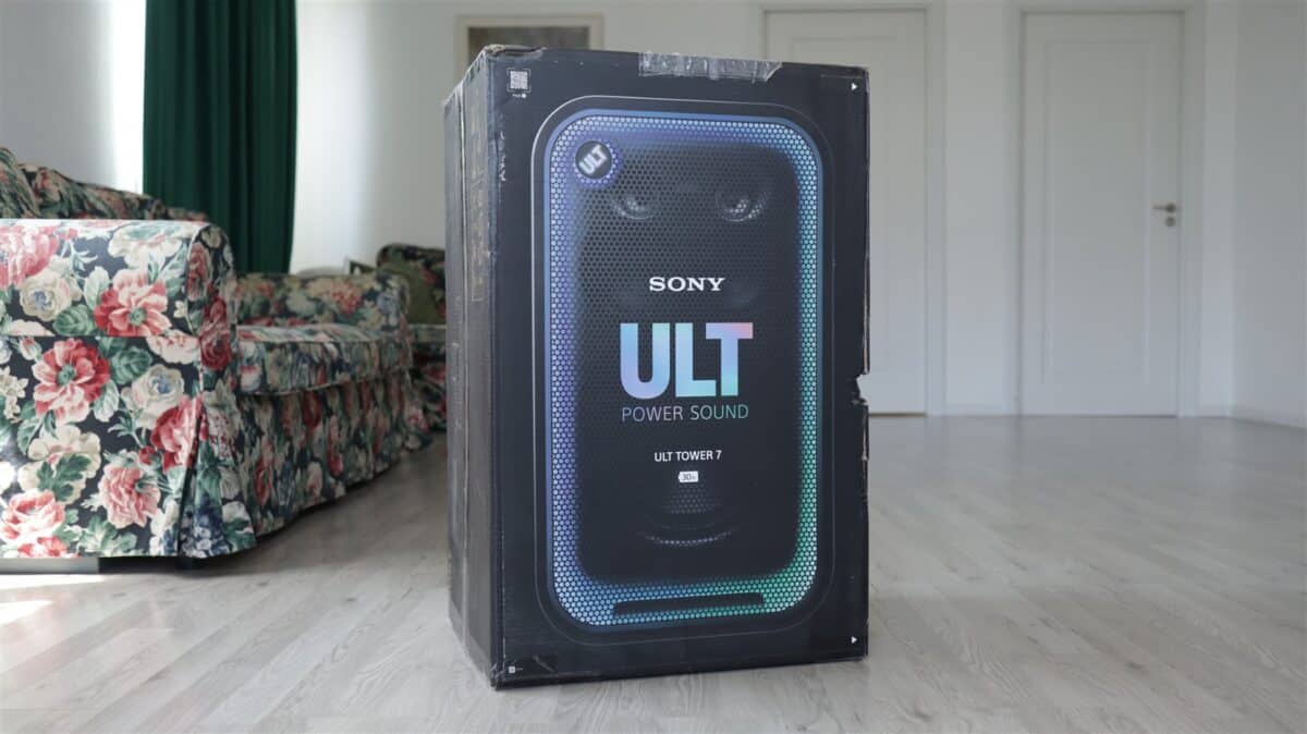 Boxa portabila Sony ULT Tower 7 - review