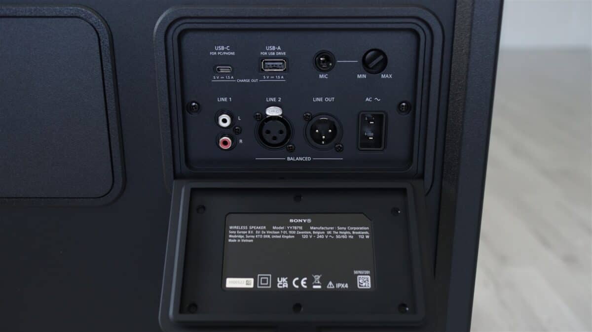 Boxa portabila Sony ULT Tower 7 - review