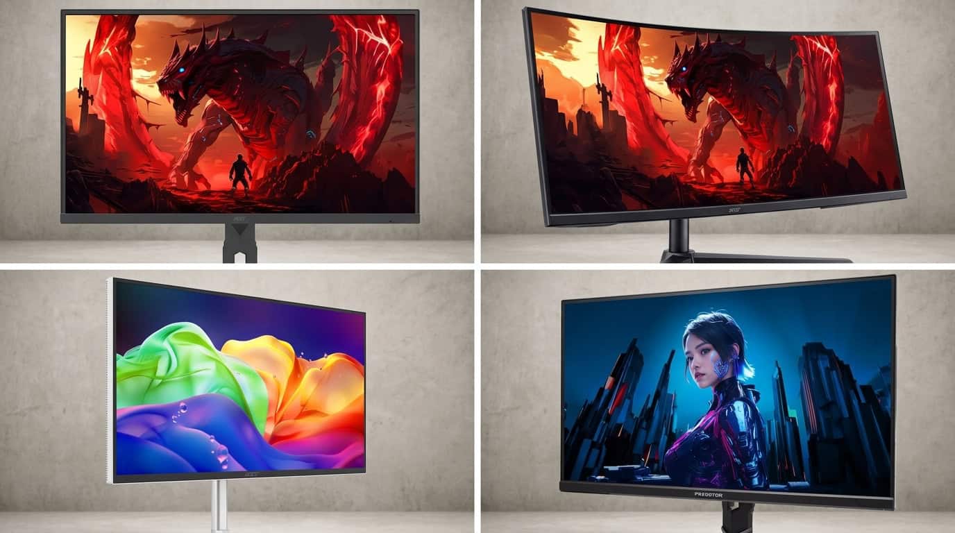 IFA 2026: Acer lansează la IFA 2026 prima serie de monitoare de gaming la 1.000 Hz, alături de ecrane 5K și tehnologii QD-OLED