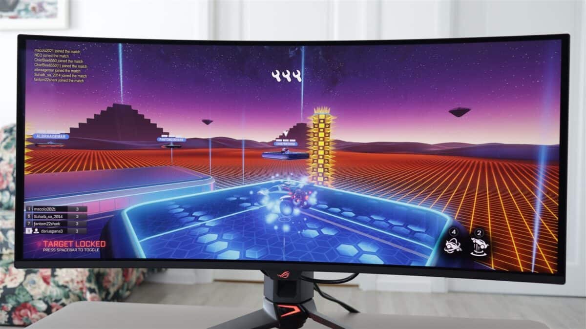 Monitor curbat de gaming ASUS ROG Swift OLED PG34WCDN - review