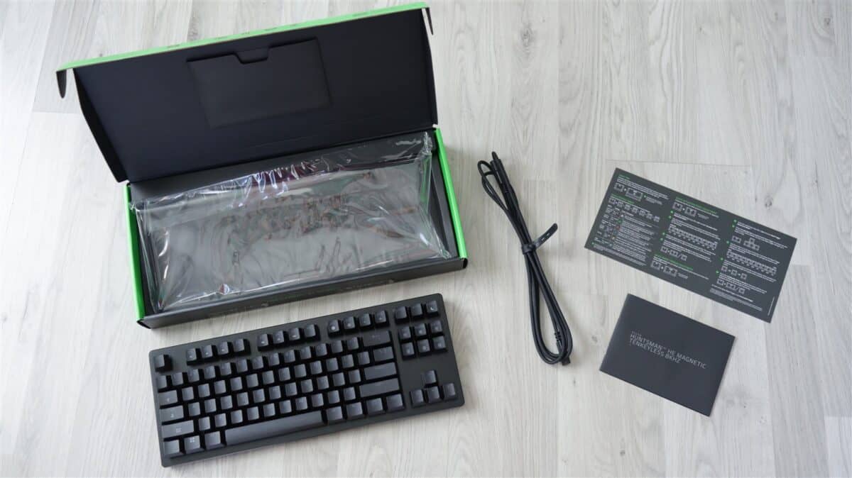 Tastatura gaming Huntsman V3 HE Magnetic 8KHz Tenkeyless - review