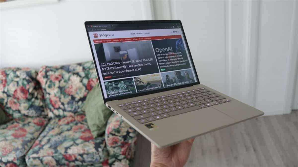 Ultrabook ASUS Zenbook A14 (UX3407N) - review