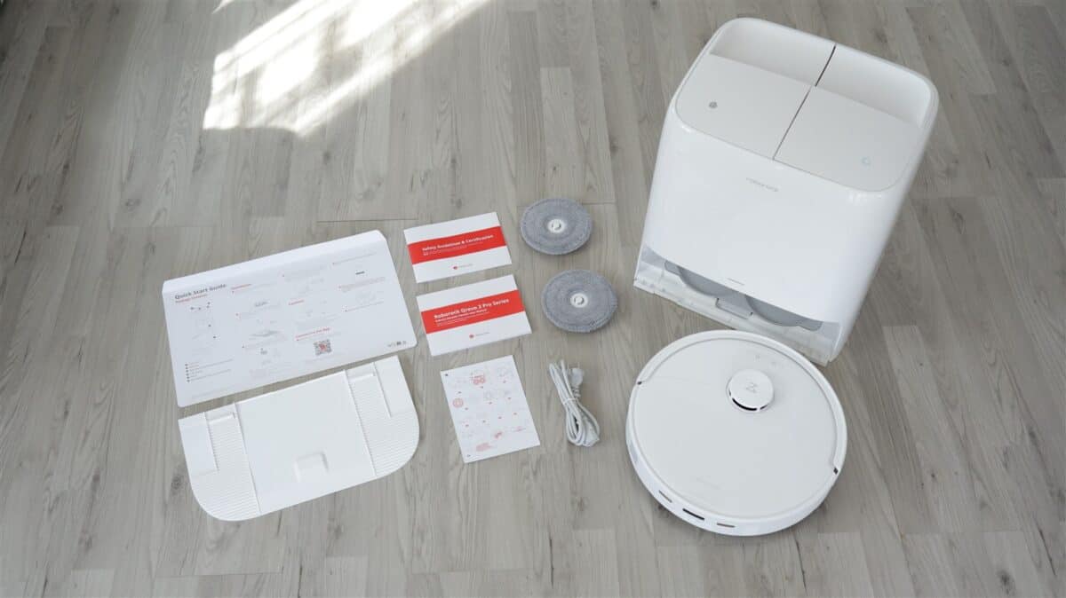 Aspirator robot cu functie mop Roborock Qrevo 2 Pro - review